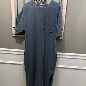 Easel Los Angeles small dress maxi cotton